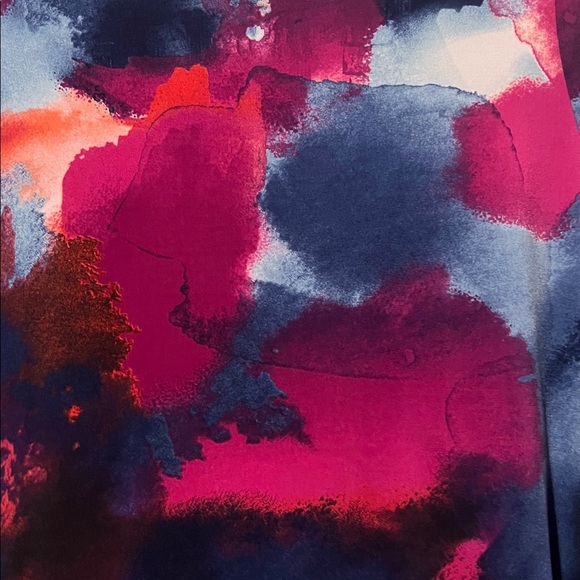 Clara Sun Woo asymmetrical neckline 3/4 sleeve sharkbite hem tunic - Picture 7 of 9